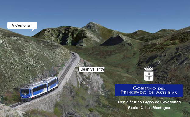 infografia tren cremallera covadonga